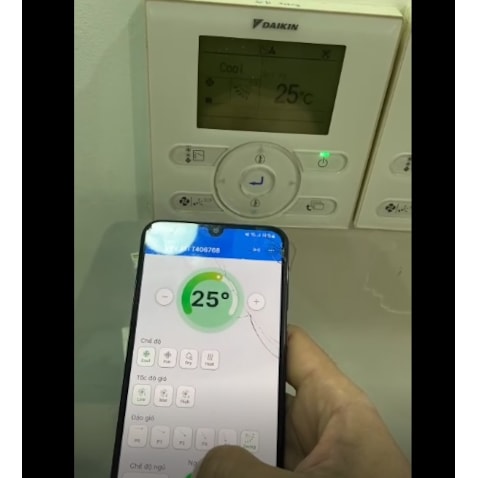 Bộ Điều Khiển Điều Hòa Trung Tâm VRV Daikin, Toshiba, Mitsubishi...Wifi+bluetooth